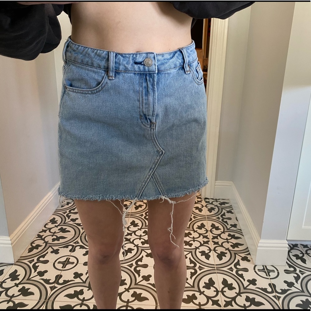Pacsun Jean Skirt